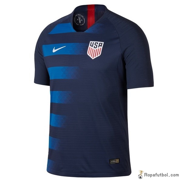 Camiseta Estados Unidos Replica Segunda Ropa 2018 Azul